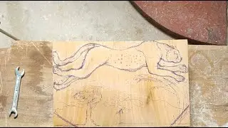 Cheetah Wood Carving LIVE 🐆 | Animal Sculpture Tutorial Step by Step | Part 1