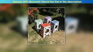New Arrival Plastic Foldable Chair Portable Stool Outdoor Camping Chair Dining Table Chair Plastic&bull;