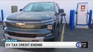EV tax credit ending