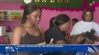 Salons see festive season surge in customers - nbc