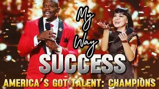 My Way to Success | Sand Artist Kseniya Simonova in &ldquo;America&rsquo;s Got Talent: Champions&rdquo; |Golden Buzzer