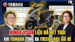 HONDA VISION LIỆU Đ&Atilde; HẾT THỜI KHI YAMAHA TUNG FREEGO ABS GI&Aacute; 34,5 TRIỆU!