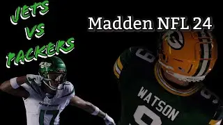 MADDEN NFL 24 - JETS vs PACKERS - GAMEPLAY (PS5)