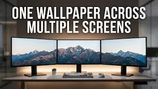 How To Span One Wallpaper Across Multiple Monitors On Mac