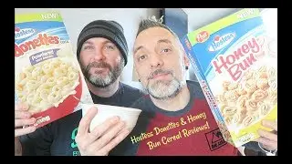 HOSTESS DONETTES & HONEY BUN CEREAL REVIEWS!