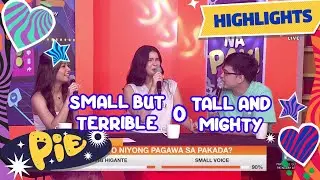 Vivoree, Anji, at Gello nagkasagutan! Small but terrible o Tall and mighty? | PIE Channel