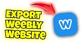 how to export weebly website