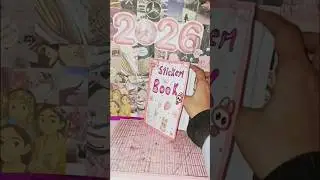 &ldquo;Handmade stickers book 📒✨ #trending #art #diy #craft #ytshorts #viral #ministickerbook#kawaicrafts