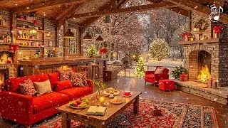 Relaxing Piano Fireplace Music 🔥 Instrumental Fireplace Ambience ❄️ Cozy Winter Ambience