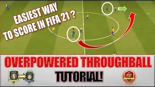 OVERPOWERED THROUGH BALL TUTORIAL! Get MORE WINS in FUT CHAMPS! FIFA 21!