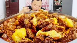 好久不见，停更几天，偶感小恙，逐渐恢复，吃个土豆，炖点牛肉【cram阿强】