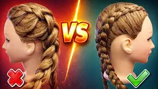 Dutch Braid Tutorial❣️ Dutch Braid Mistakes vs Correct Way(9 MUST-KNOW Tips)