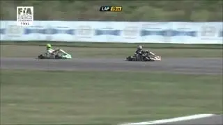 CIK FIA EUROPEAN CHAMPIONSHIP 2014 EVENT 5 ROUND3 KZ2 KFJunior KZ PREFINALS