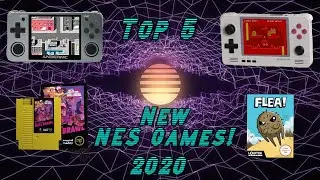 Top 5 New NES Games on Retro Handheld Emulators 2020 (RG350 and RP2)