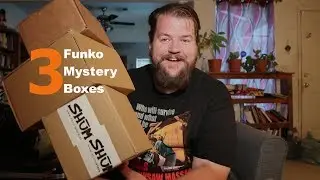 Let's Open 3 Mystery Funko Boxes