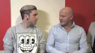 Ben Tighe  interview backstage at The Voice of Ireland
