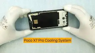 Poco X7 Pro Cooling System - Display Separation - Adhesive Inspection