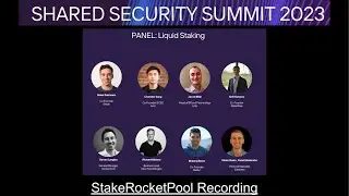 #DeFi Talks - Liquid Staking Panel - Shared Security Summit 2023 #RocketPool #reth