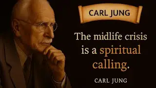 The Midlife Crisis Is a Spiritual Calling &ndash; Carl Jung    #jungianwisdom #ShadowWork #psychology