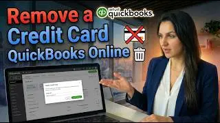 Как отвязать или удалить учетную запись кредитной карты в QuickBooks Online