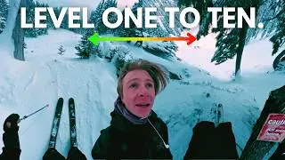 Attempting to Ski 10 Lines at Mt. Hood (Each One Gets Harder!)