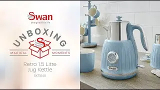 Swan Retro SK31040 Jug Kettle UnBoxing Video