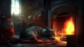 Free subliminal sleep affirmations LOA insomnia anxiety relaxing rejuvenating healing cat purrs