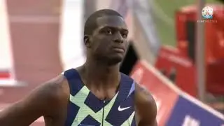 Michael cherry  destroyed James kirani in Brussels diamond 💎 league