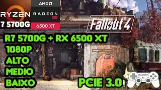 RX 6500 XT | RYZEN 7 5700G | BENCHMARK | FALLOUT 4 | 16GB RAM