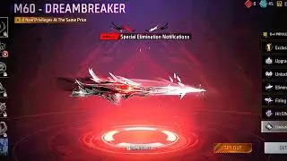 M60  DREAMBREAKER FREE FIRE