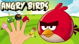 ANGRY BIRDS Finger Family and More Nursery Rhymes and Kids Songs 2016