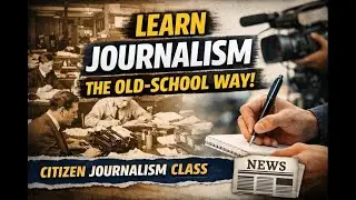 Why We Need Citizen Journalists (And How We Could Learn This Together)