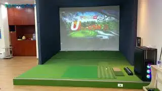 TECHGOLF thi c&ocirc;ng v&agrave; b&agrave;n giao Dự &aacute;n ph&ograve;ng golf 3D OKongolf tại Quận 1 TP Hồ Ch&iacute; Minh