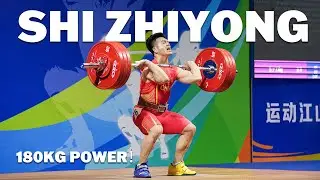 Shi Zhiyong POWER C&J 180KG！