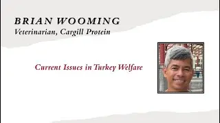 2022 CFAW Symposium: Brian Wooming - Current Issues in Turkey Welfare