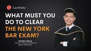 What must you do to clear the New York bar exam?  | 𝗚𝗼𝗿𝗱𝗼𝗻 𝗖𝗵𝘂𝗻𝗴 | LawSikho