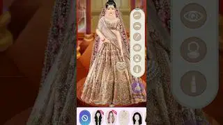 Indian  dressup #game🥀@Shilamakeupgame #shorts