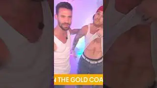 Male Dancers Heat Up Morning TV LIVE #sunriseon7 #maledancers #magicmike #dancer