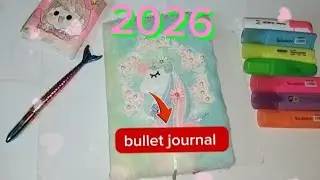 Beautiful 2026 bullet journal ❤⭐