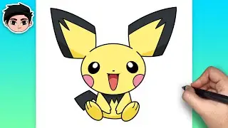 How To Draw PICHU | Pokemon - For Beginners Easy Step By Step Tutorial