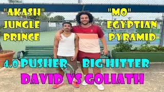 David vs Goliath | How to Take Your Opponent's Soul on the Tennis Court
