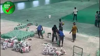 No.1 Industrial Floor Coating in Bangladesh | Polycrete MF Flooring Application by GreenTechs Ltd
