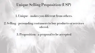 UNIQUE SELLING PROPOSITION & EMOTIONAL SELLING PROPOSITION (Creative Advertising)