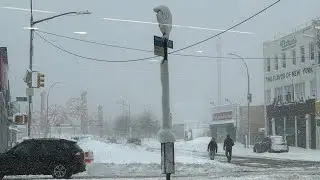 🔴 NYC Live: Blizzard of 26 Coney Island, Brooklyn 🥶❄️- 2/23/26