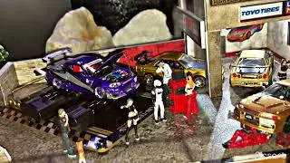 1:64 Scale Smokey Nagata s Top Secret Werkstatt vollst&auml;ndig 🔥🔥#diecastcollectors1_64 #topsecret 