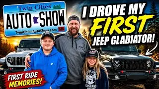 I Drove My First Gladiator @Jeep Camp | Twin Cities Auto Show 2026