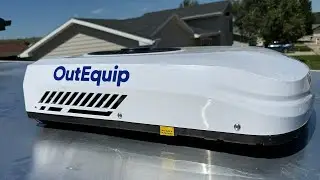 Outequip AC Enclosed Trailer Install and Review