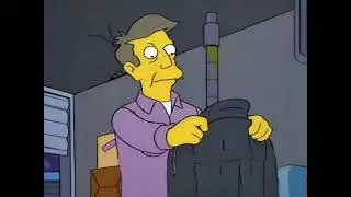 El profe skinner siendo un vago sin oficio ni  beneficio - Los simpson #lossimpsons