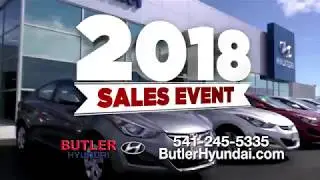 2018 Sales Event at Butler Hyundai