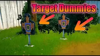 Fortnite - How to Destroy Target Dummies with IO Weapons